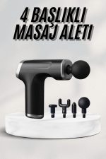 Masaj Tabancası 24v Type-c Hızlı Şarj Girişli Masaj Aleti Uzun Ömürlü