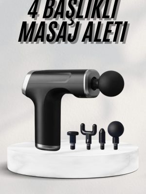Masaj Tabancası 24v Type-c Hızlı Şarj Girişli Masaj Aleti Uzun Ömürlü