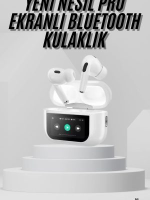 Dokunmatik Ekranlı Air Pro 2 ANC Kulaklık Kablosuz Çok Fonksiyonlu