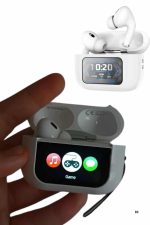 Dokunmatik Ekranlı Air Pro 2 ANC Kulaklık Kablosuz Çok Fonksiyonlu - Görsel 3