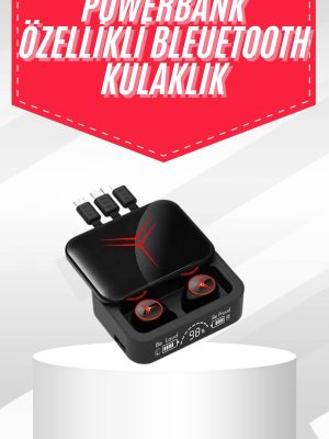 Tws Powerbank Kutulu Dijital Göstergeli Bluetooth Kulaklık Kablosuz Kulakiçi Kulaklık