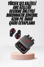 Kablosuz Şarj Göstergeli Powerbank Özellikli Bluetooth Kulaklık Çağrı Cevaplayabilen - Görsel 2