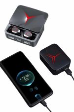 Kablosuz Bluetooth Kulaklık Powerbank Özellikli Göstergeli Hd Mikrofon - Görsel 3