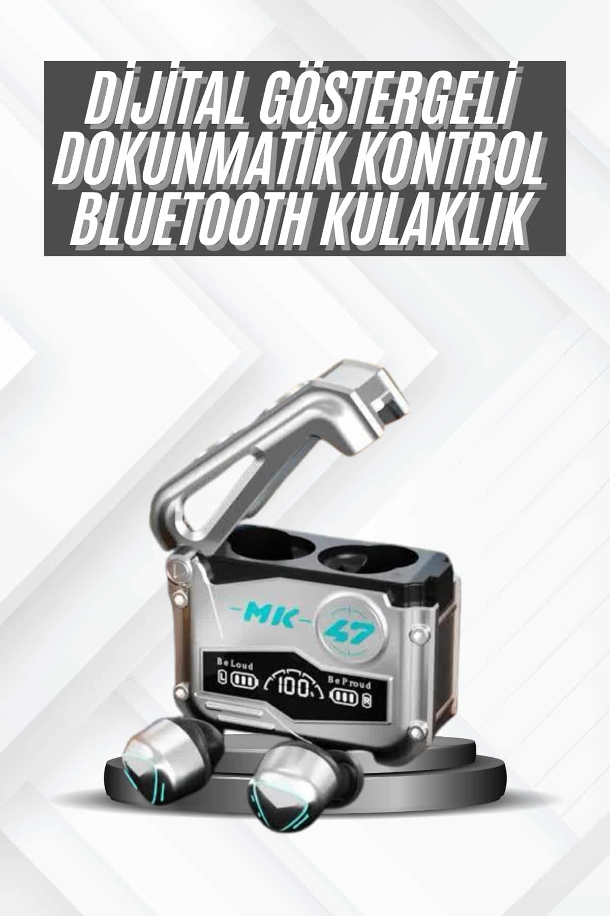 1215063_11-56.jpg Gecikme Önleyici Oyuncu Kulaklığı Bluetooth Bağlantılı ANC Özelliği 5.0 Bluetooth - Görsel 1