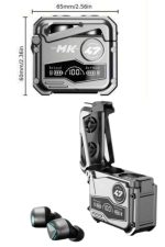 Gecikme Önleyici Oyuncu Kulaklığı Bluetooth Bağlantılı ANC Özelliği 5.0 Bluetooth - Görsel 3