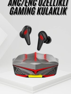 Profesyonel TWS Işıklı Kablosuz Bluetooth Kulaklık Oyuncu Kulaklığı