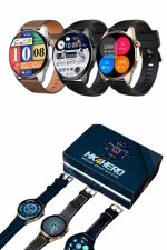 Yuvarlak Kasa 46mm Akıllı Saat Android Ve IOS Uyumlu Uyku ve Sağlık Takibi - Görsel 3