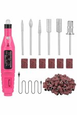 Protez Tırnak Ayak Nasır Ve Tırnak Mantar Makinesi Elektrikli 12v Tırnak Törpü Seti - Görsel 2