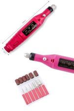 Protez Tırnak Ayak Nasır Ve Tırnak Mantar Makinesi Elektrikli 12v Tırnak Törpü Seti - Görsel 4