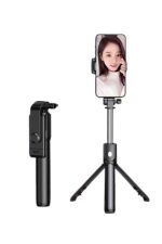 Selfie Çubuğu Tripod Bluetooth Kumandalı Selfie Çubuğu Telefon Tutucu - Görsel 3