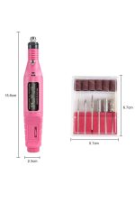 Elektrikli Profesyonel Manikür Pedikür Seti Değiştirilebilir Başlık Seçeneği - Görsel 4