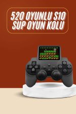 Yeni Nesil Mini Atari 520 Retro Oyunlu S10 El Atarisi Video Oyun Konsolu