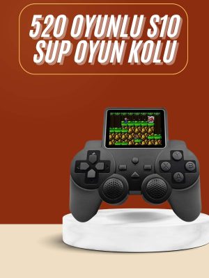 Yeni Nesil Mini Atari 520 Retro Oyunlu S10 El Atarisi Video Oyun Konsolu