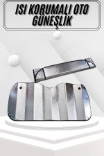 Güneşlik Koruyucu Perde Metalize Oto Araç Araba Güneşliği Ön Cam Güneşliği