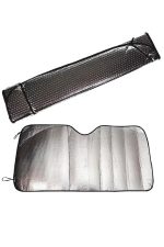 Güneşlik Koruyucu Perde Metalize Oto Araç Araba Güneşliği Ön Cam Güneşliği - Görsel 4