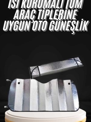 Araç Güneşlik Koruyucu Cam Güneşliği Otomobil Güneşlikleri Katlanabilir