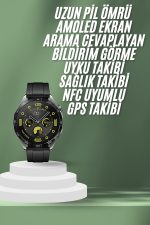 Akıllı Saat 5.0 Bluetooth Bağlantılı Sağlık ve Uyku Takibi Sosyal Medya Girişli - Görsel 2