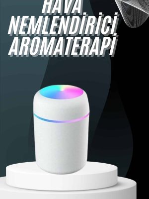 Hava Nemlendirici Buhar Makinesi Led Işıklı USB Dekoratif Nemlendirici