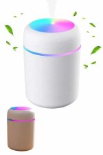 Humidifier LED Işıklı Mini Ortam Oda Kokusu Aromaterapi Buhardanlık - Görsel 2