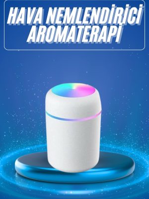 Rgb Işıklı Ulrasonik Ledli Hava Nemlendirici Buhar Makinesi Buhardanlık