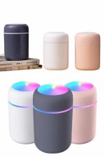 Rgb Işıklı Ulrasonik Ledli Hava Nemlendirici Buhar Makinesi Buhardanlık - Görsel 2