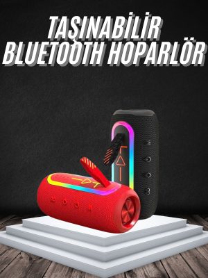 Bluetooth Hoparlör USB Şarjlı Uzun Pil Ömrü Android ve İOS Uyumlu Renkli