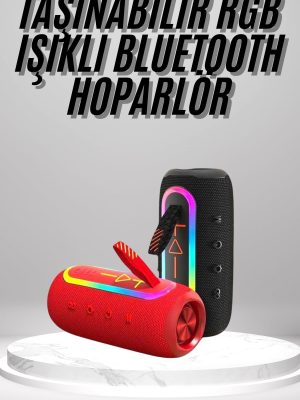 Bluetooth Hoparlör Uzun Pil Ömrü Taşınabilir Yüksek Ses Kaliteli