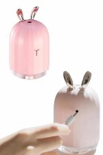 Aromaterapi Hava Nemlendirici Dekoratif USB Şarjlı Tavşan Nemlendirici - Görsel 2