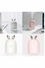 Aromaterapi Hava Nemlendirici Dekoratif USB Şarjlı Tavşan Nemlendirici - Görsel 3