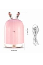 Led Işıklı Hava Nemlendirici Buhar Makinesi Dekoratif Aromaterapi - Görsel 5