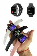 Akıllı Saat Yeni Nesil Android ve İOS Uyumlu Titreşim Modlu Alarm Kronometre - Görsel 5