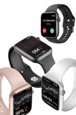 Plastik Kordonlu Kalp Atışı Uyku Takibi ve Çağrı Cevaplayabilen Akıllı Saat - Görsel 4