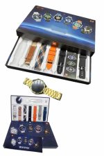 Akıllı Saat Çoklu Kordon Seçenekli Dokunmatik Ekran Nabız Sensörlü - Görsel 5