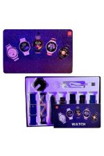 7 Kordonlu Akıllı Saat Siyah Kasa Dokunmatik Ekran Uyku ve Sağlık Takibi - Görsel 5