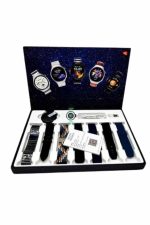 Unısex Yuvarlak Ekranlı 7 Kordonlu Akıllı Saat GPS Destekli Çoklu Kordon Seçeneği - Görsel 5