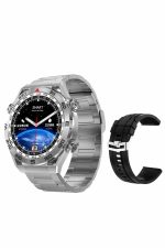 Akıllı Saat Çelik Kordonlu Amoled Ekran Android ve İOS Uyumlu Çağrı Cevaplayabilen - Görsel 5