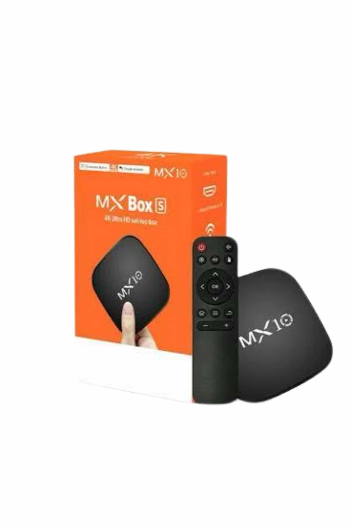 1215125_3-33.jpg Akıllı TV kutusu Mx Box Android 7.1 TV kutusu 2.4G Wifi - Görsel 3