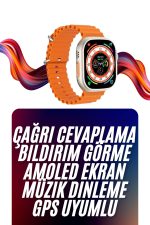 Android ve İOS Uyumlu Uyku ve Sağlık Takibi Yapabilen 3 Kordonlu Akıllı Saat - Görsel 2