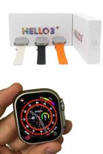 Android ve İOS Uyumlu Uyku ve Sağlık Takibi Yapabilen 3 Kordonlu Akıllı Saat - Görsel 4