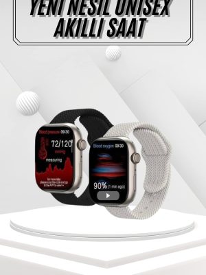 Akıllı Saat Uyku ve Sağlık Takibi GPS Uyumlu Tema Değiştirme