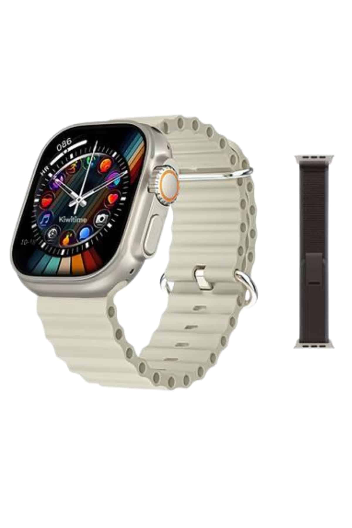 1215138_13-28.jpg Akıllı Saat Kol Saati Android ve İOS Uyumlu Nabız Ölçer Sesli Asistan - Görsel 3