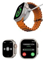 Akıllı Saat Kol Saati Android ve İOS Uyumlu Nabız Ölçer Sesli Asistan - Görsel 5