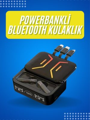 Gaming Bluetooth Kulaklık Dahili Powerbank Kablolu Düşük Gecikmeli Bluetooth 5.2