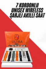 Unısex 7 Kordonlu Çok Fonksiyonlu Nabız Ölçer Uyku ve Sağlık Takibi