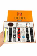 7 Kordonlu Akıllı Saat Plastik Kordon Hasır Kordon Çelik Kordon - Görsel 5