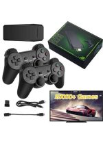 4k Game Stick Oyun Konsolu 2.4g Kablosuz Çift Kol Nostaljik Oyunlar - Görsel 4