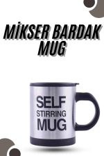 Karıştırıcı Özellikli Mikser Kupa Bardak Kompakt Taşınabilir Mug
