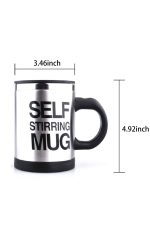 Sıcak Tutan Termos Bardak Kendi Kendini Karıştıran Mikser Kupa - Görsel 5