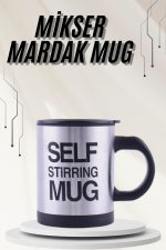 Karıştırıcı Özellikli Mikser Kupa Bardak Termos Bardak