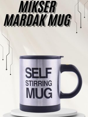 Karıştırıcı Özellikli Mikser Kupa Bardak Termos Bardak